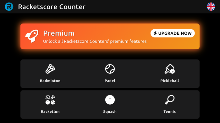 Racketscore Counter