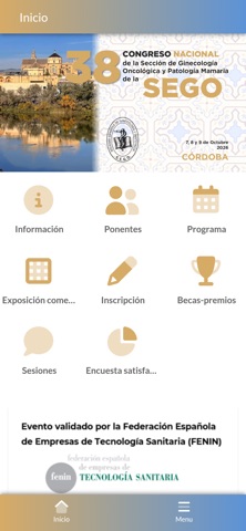 CONGRESO ONCOSEGO 2026 Screenshot 2 of 5