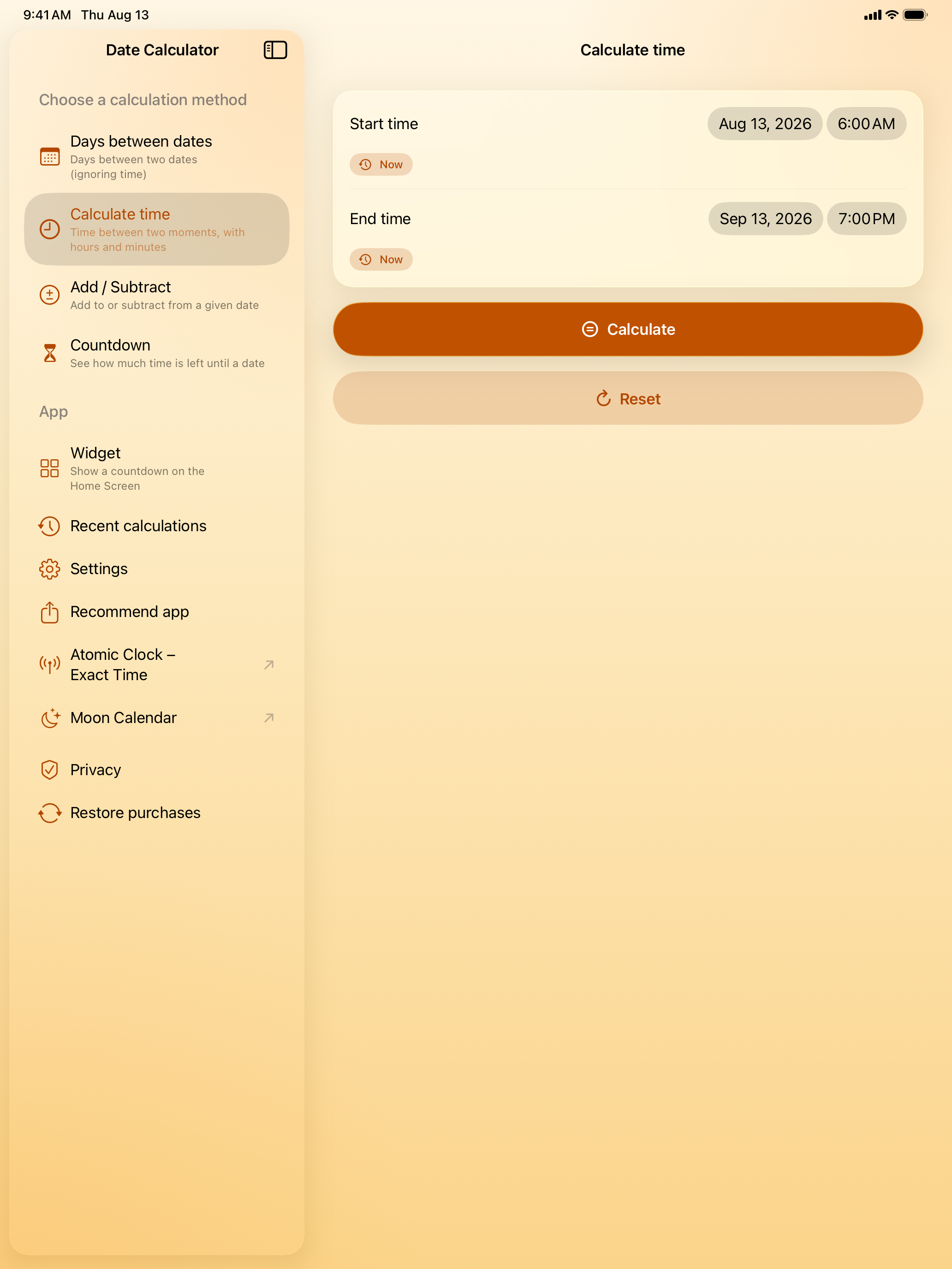 The Date Calculator PRO screenshot 13