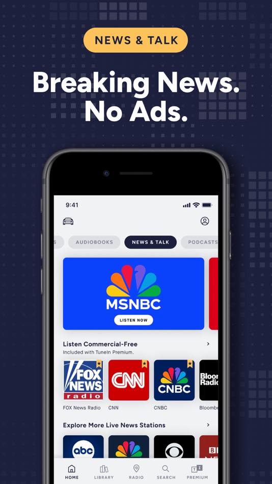 #6. TuneIn Radio: Music & Sports (iOS) Podle: TuneIn