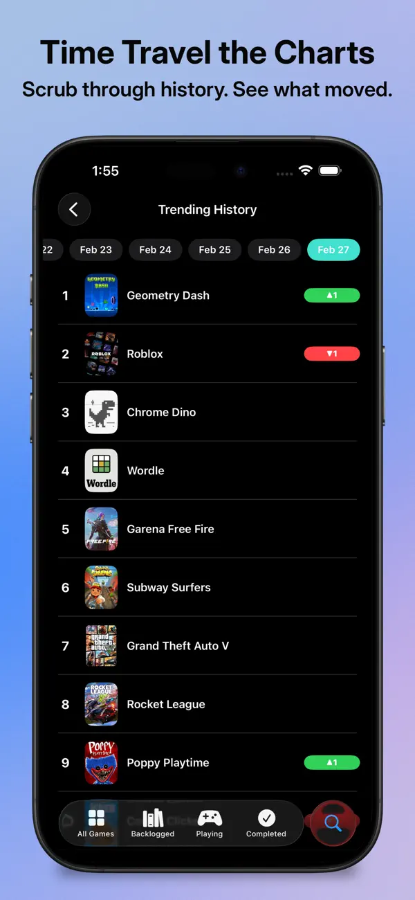 Screenshot #3 pour Backlog: Video Game Organizer