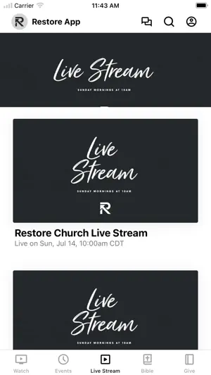 Restore Church, Inc. screenshot 3