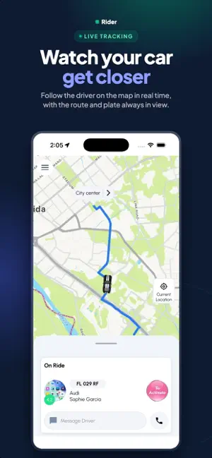 HireMe - Taxi Booking App screenshot 4