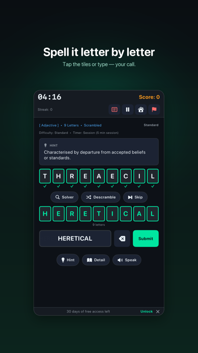 Spell-The-Word Screenshot 5 of 6
