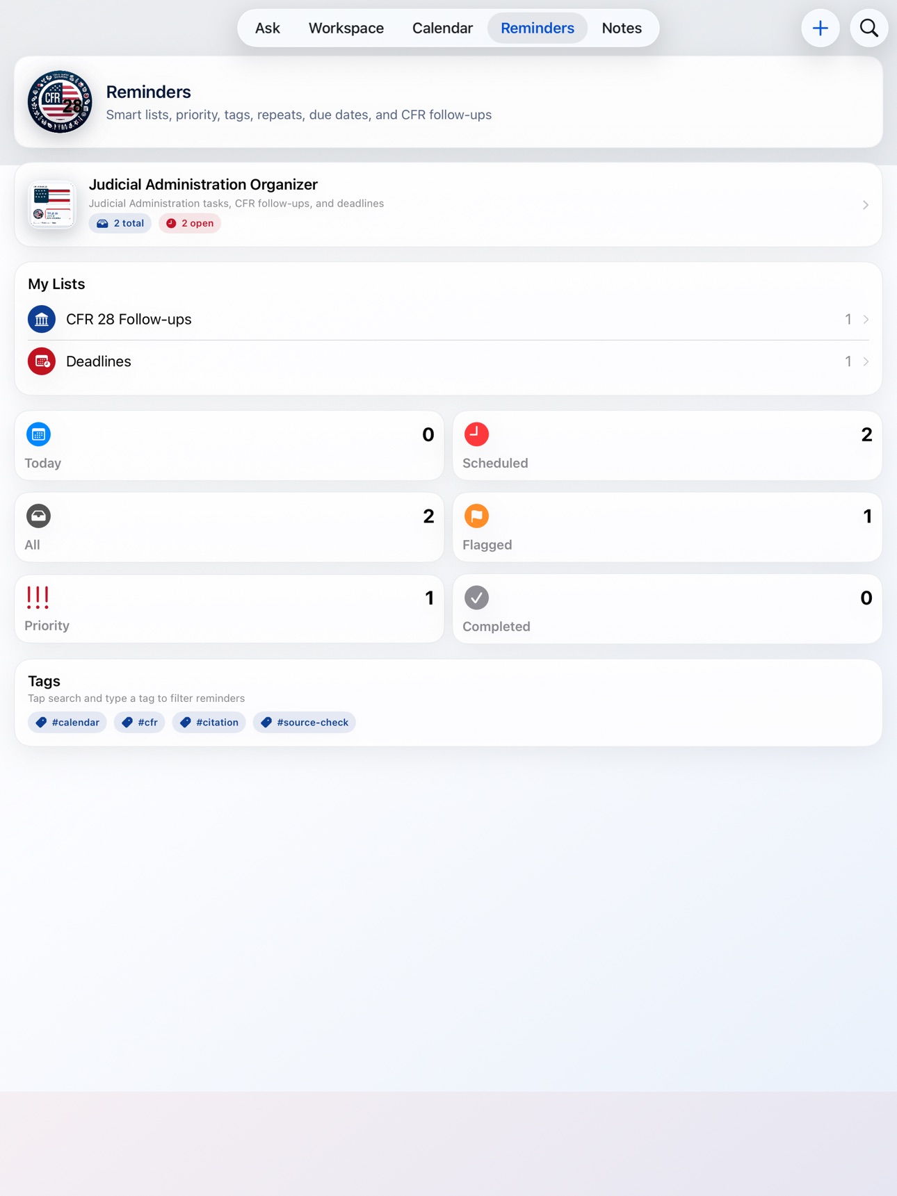 Screenshot 9 of CFR AI - Title 28