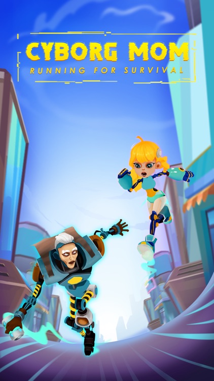 CyborgMom-Running for Survival screenshot-4