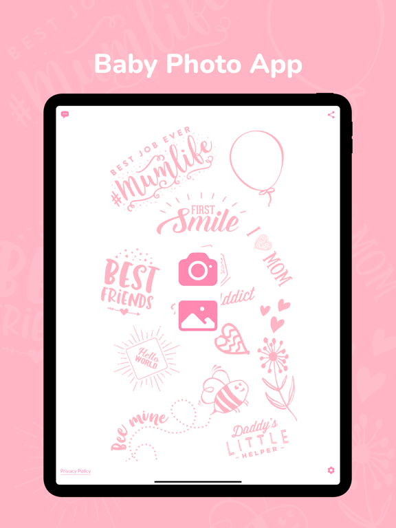Screenshot #4 pour Baby Snap: Photo Sticker