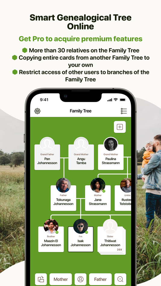 #1. uStory: Family Tree & Network (iOS) 来自: Neveraut Group