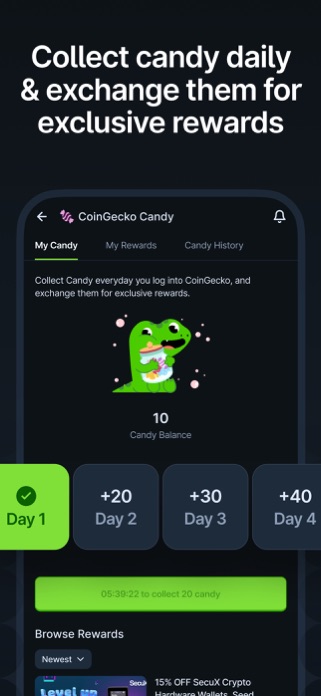 CoinGecko: Crypto Tracker Screenshot 6 of 8