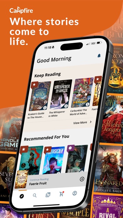 Screenshot #1 pour Campfire: Books, Bonus Content