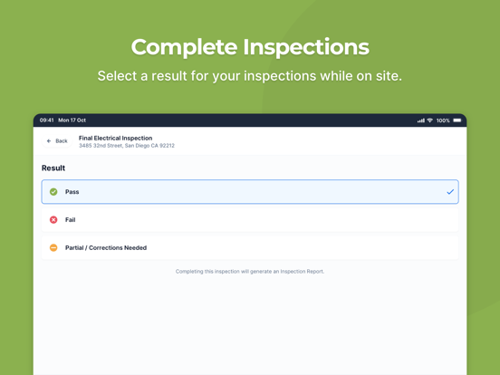Clariti Launch Inspections iPad screenshot 3 - Business app