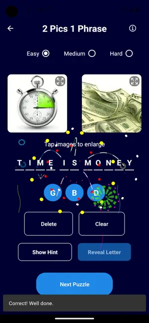 2 Pics 1 Phrase Word Game Fun! screenshot 4