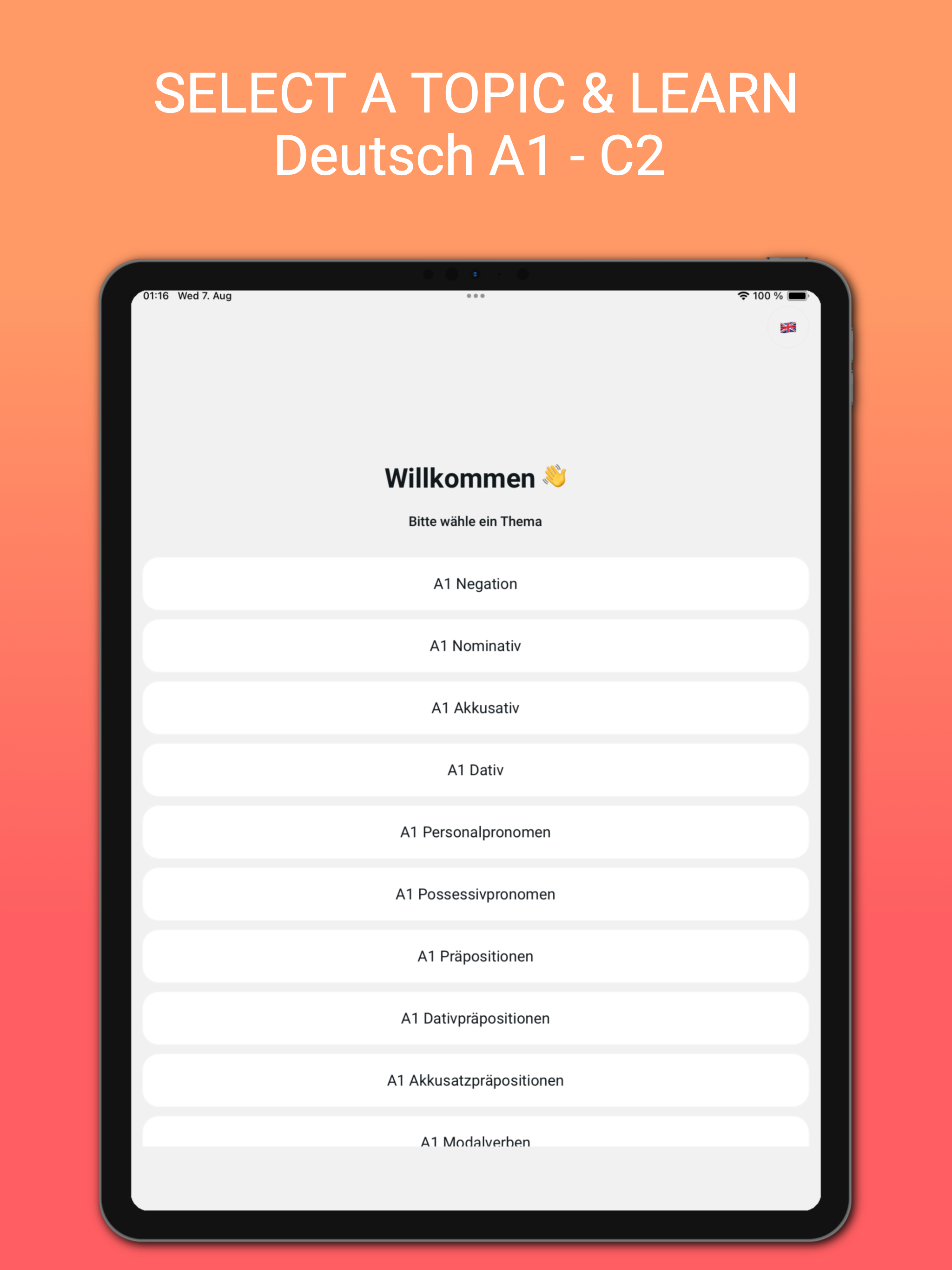 Lingzy: Learn German AI A1-C2 screenshot 13