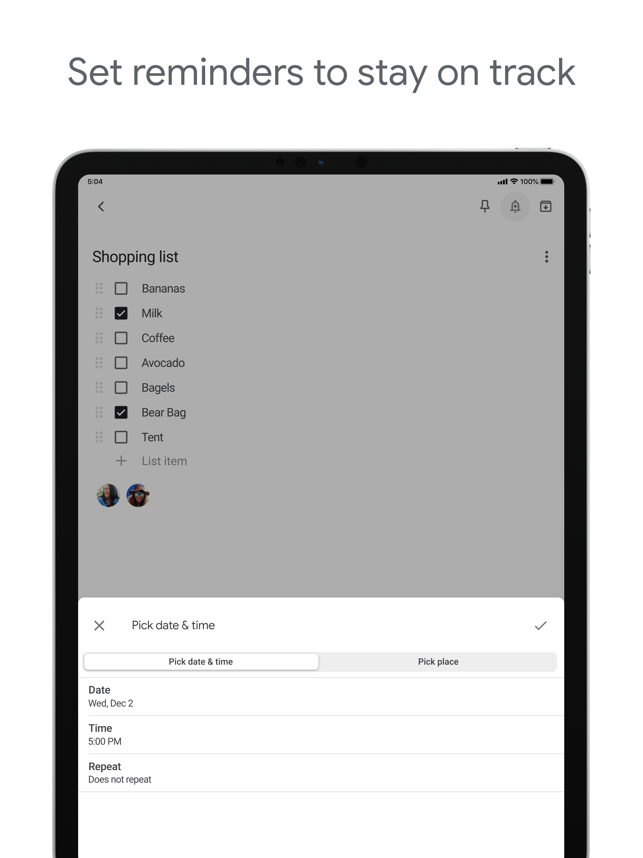 ‎Google Keep - Notes and lists Screenshot