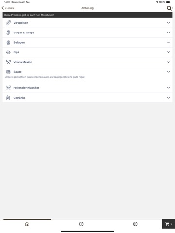 VISTO Andorf iPad screenshot