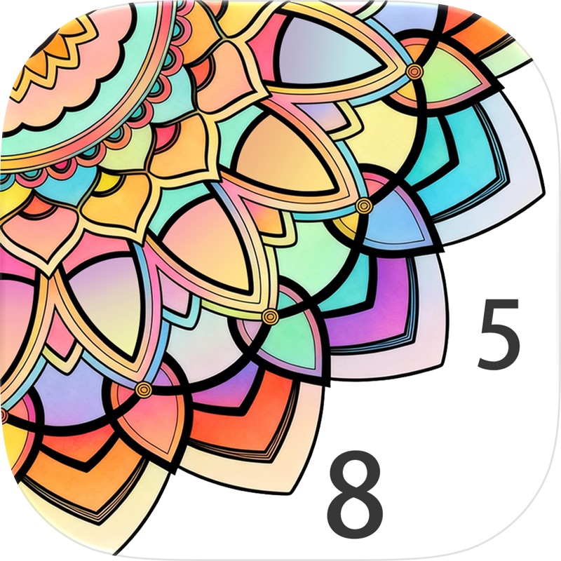 Dark Color: Paint by Number screenshot 8