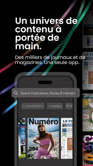 Capture d'écran de PressReader : Info & Magazines sur iPhone 1
