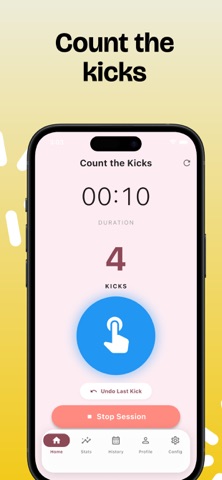 Count the kicks! kick counter Screenshot 1 of 5