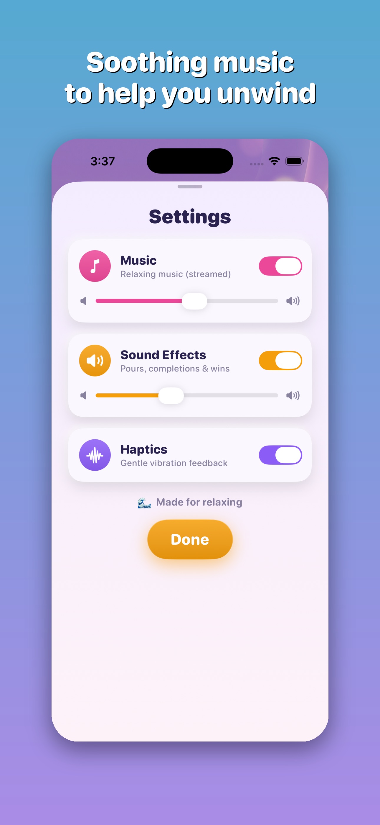 Screenshot 2 of Water Sort: Relaxing Game