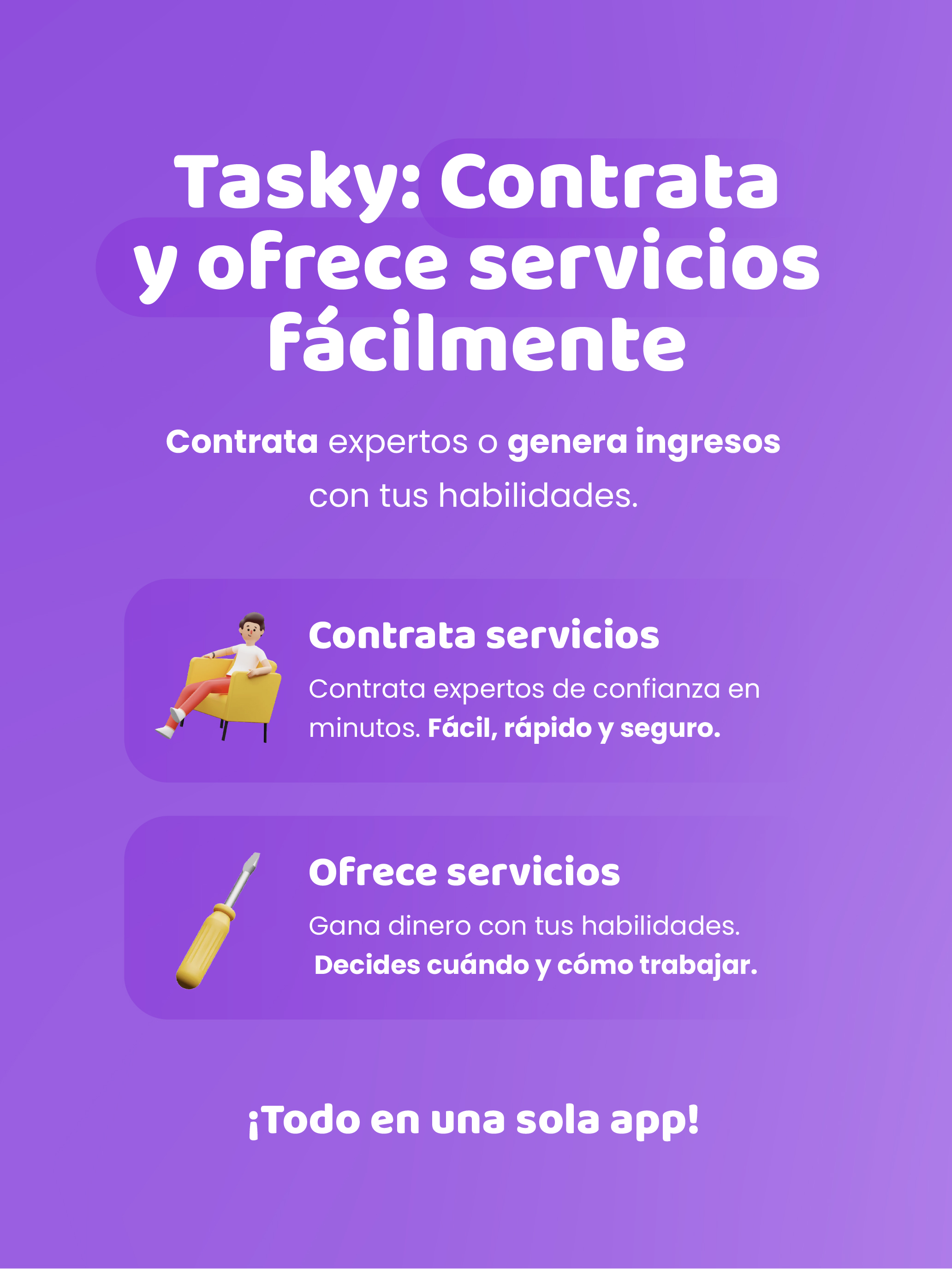 Tasky - Servicios en un clic
