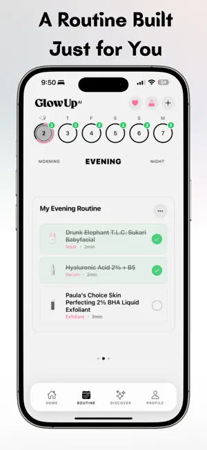 Glowup AI: Skin & Beauty Coach screenshot 3