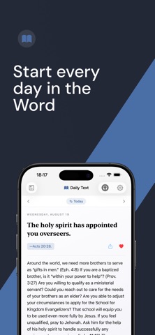 Daily Text - Widget & Reminder Screenshot 1 of 7