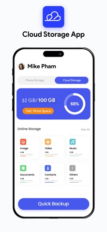 Cloudgate - Cloud Storage App Screenshot 1 of 4