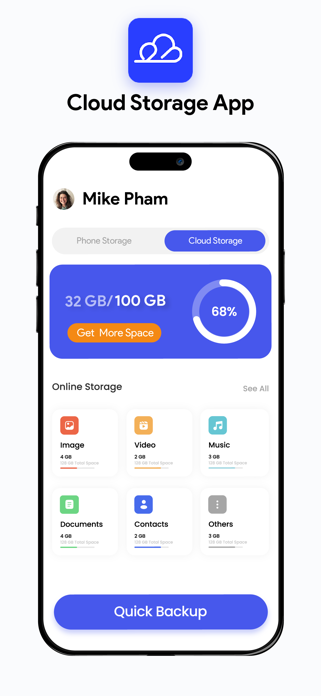 Cloudgate - Cloud Storage App Screenshot 1 of 4
