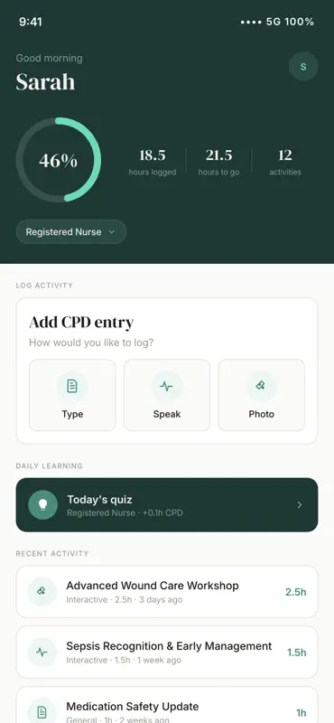 ClearCPD screenshot 1 of 6