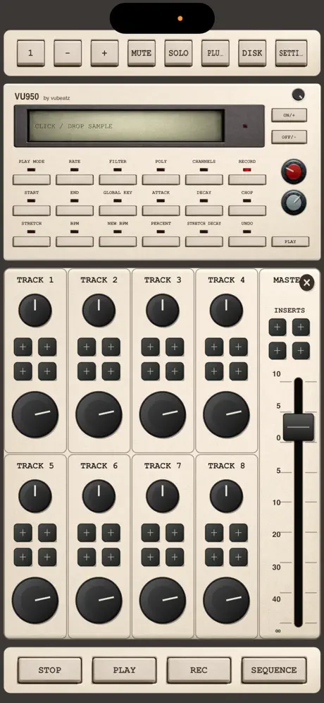 VU950 screenshot 2