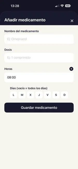 Control Pastillas screenshot 4