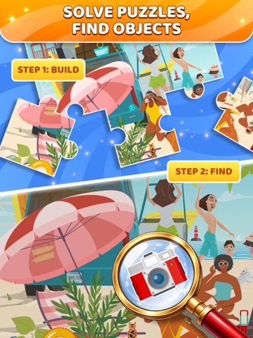Puzzle Seek:Jigsaw＆Find Object iPad screenshot
