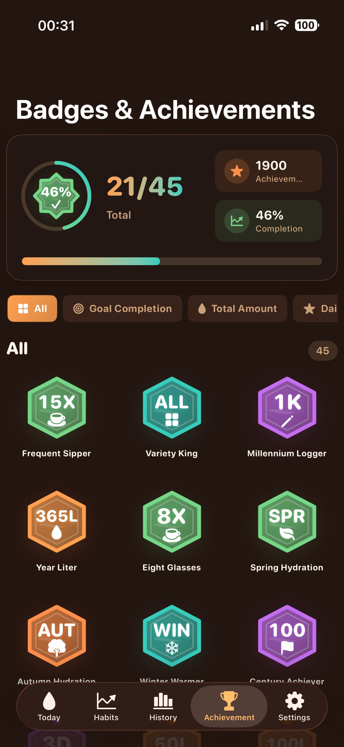 WaterKit - Drink Water Tracker screenshot 4