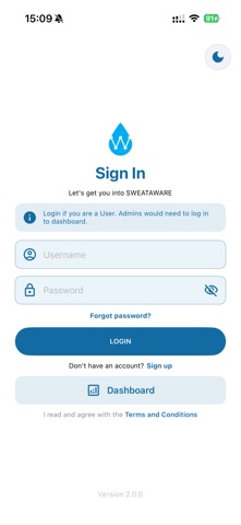 SWEAT AWARE Screenshot 1 of 5