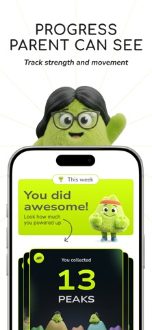 Peaksters Kid Training screenshot