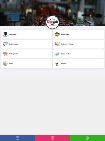 Dergah Sürücü Kursu iPad screenshot