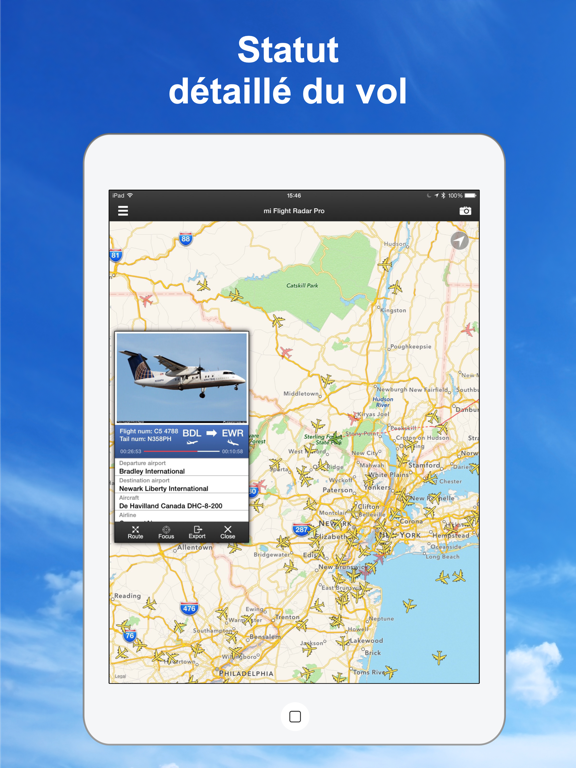 Screenshot #6 pour Flight Radar Pro Avion direct
