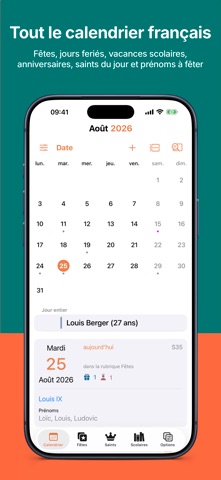 France Agenda app screenshot