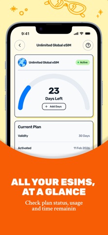 Simify eSIMs: Travel Connected screenshot