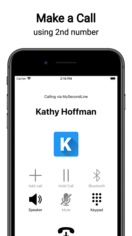 #2. Second Phone Number: Text Call (iOS) 由: AutoBizLine, Inc.
