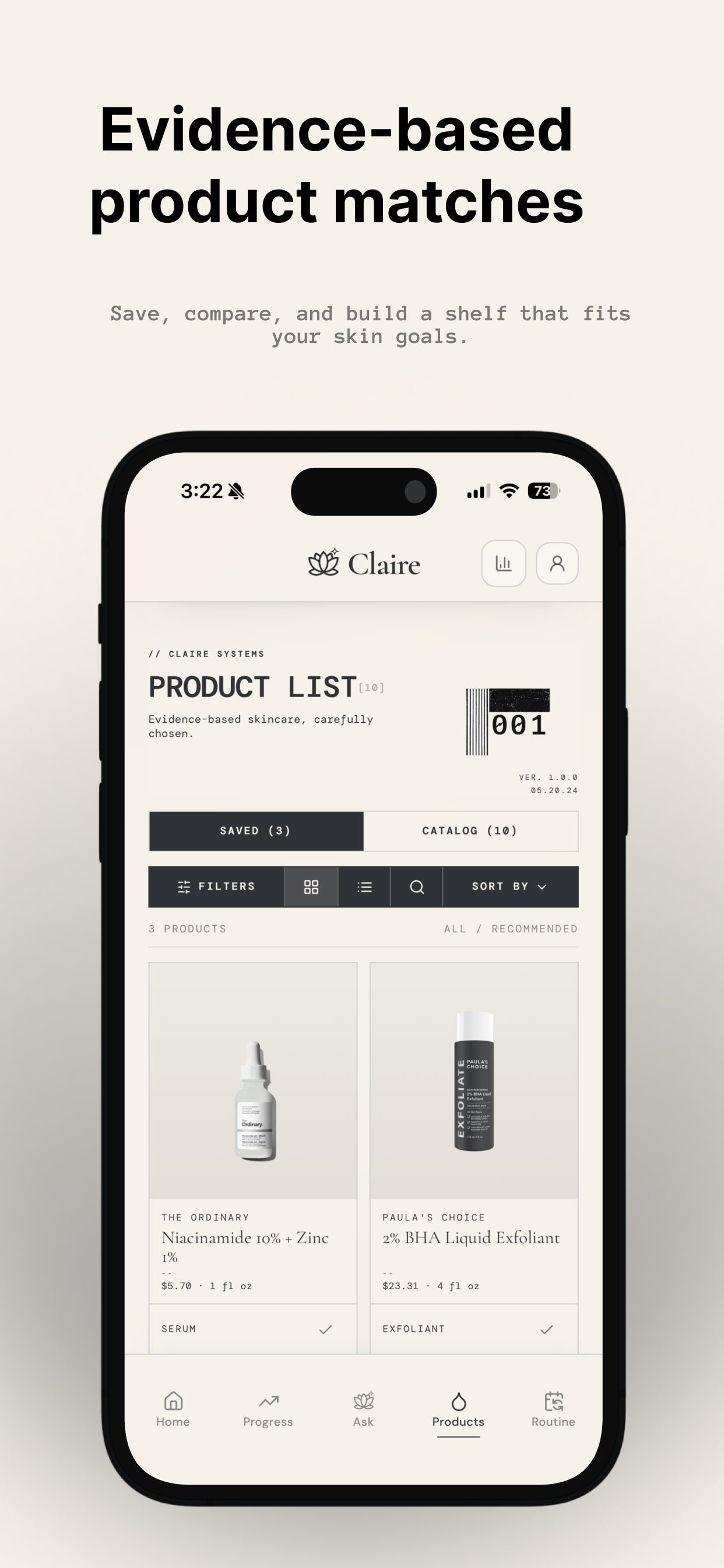 Claire Skincare screenshot 5