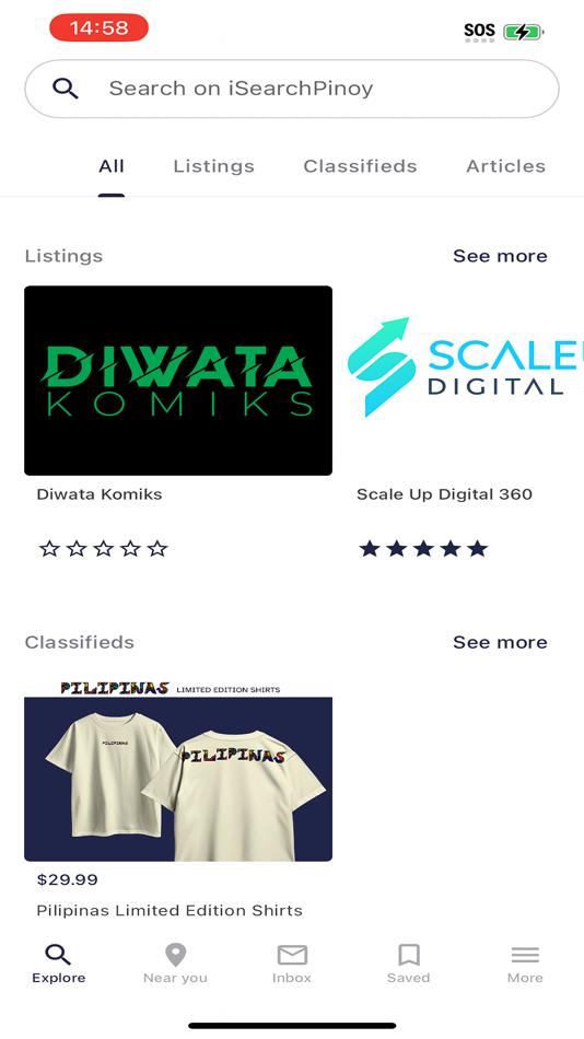 #2. iSearchPinoy (iOS) 게시자: Likha Traders LLC