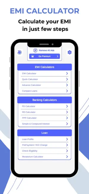 EMI Calculator EMI Planners screenshot 1