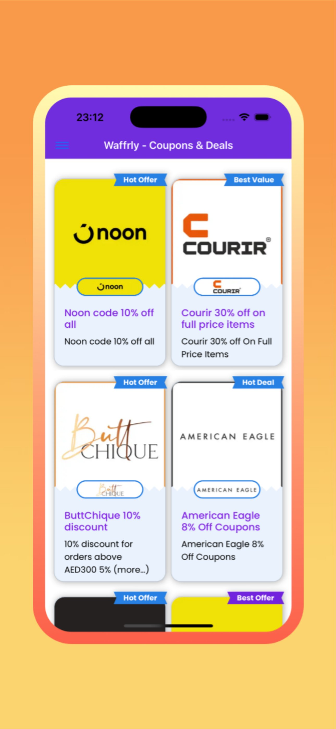Waffrly - Coupons & Deals screenshot 6