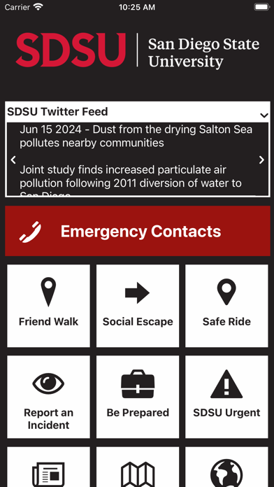 SDSU Safe Screenshot
