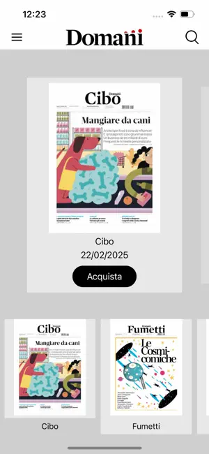 Domani iPhone screenshot 4