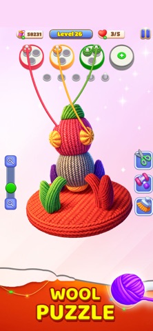 Yarn Puzzle: Sort & Relax iPhone screenshot