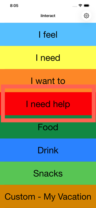 iInteract: Communication Board Screenshot 1 of 10