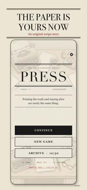 Baskı — Newspaper Story screenshot 1