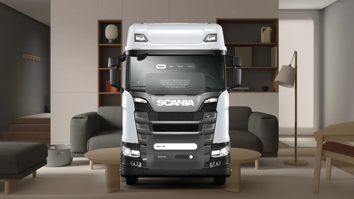 Experience Scania XR screenshot 2